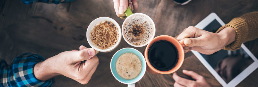 prise de café